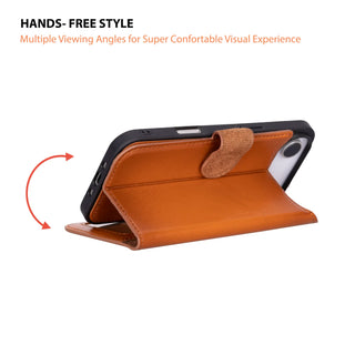 VENOULT™  Detachable Wallet Case for iPhone 17 Air– Full-Grain Genuine Leather, MagSafe Compatible