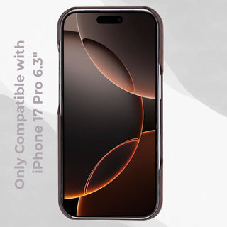 VENOULT™  Slim Leather Case for iPhone 17 Pro – Full-Grain Genuine Leather, MagSafe Compatible