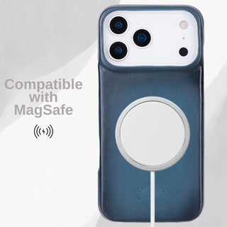 VENOULT™  Detachable Wallet Case for iPhone 17 Pro Max – Full-Grain Genuine Leather, MagSafe Compatible