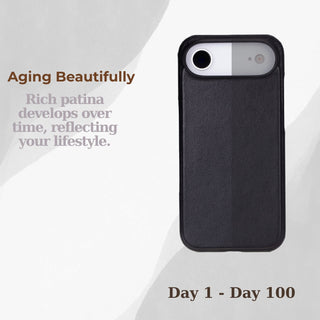 VENOULT™  Slim Leather Case for iPhone 17 Air – Full-Grain Genuine Leather, MagSafe Compatible