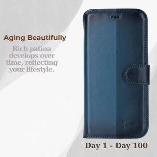 VENOULT™  Detachable Wallet Case for iPhone 17 Pro Max – Full-Grain Genuine Leather, MagSafe Compatible