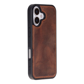 VENOULT™  Detachable Wallet Case for iPhone 17 – Full-Grain Genuine Leather, MagSafe Compatible