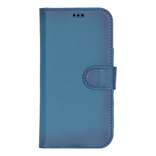 VENOULT™  Detachable Wallet Case for iPhone 17 – Full-Grain Genuine Leather, MagSafe Compatible