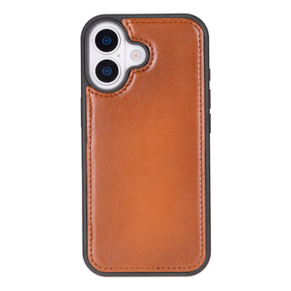 VENOULT™  Detachable Wallet Case for iPhone 17 – Full-Grain Genuine Leather, MagSafe Compatible