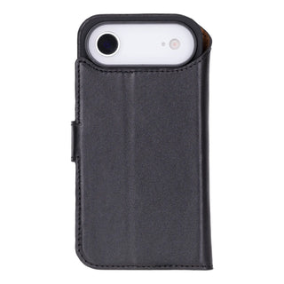 VENOULT™  Detachable Wallet Case for iPhone 17 Air– Full-Grain Genuine Leather, MagSafe Compatible