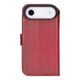 VENOULT™  Detachable Wallet Case for iPhone 17 Air– Full-Grain Genuine Leather, MagSafe Compatible