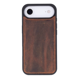 VENOULT™  Detachable Wallet Case for iPhone 17 Air– Full-Grain Genuine Leather, MagSafe Compatible