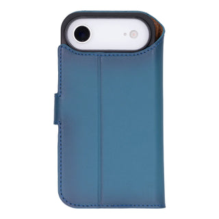 VENOULT™  Detachable Wallet Case for iPhone 17 Air– Full-Grain Genuine Leather, MagSafe Compatible