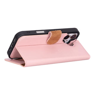 VENOULT™  Detachable Wallet Case for iPhone 17 – Full-Grain Genuine Leather, MagSafe Compatible