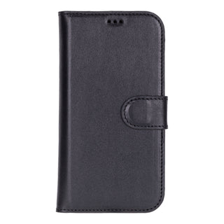 VENOULT™  Detachable Wallet Case for iPhone 17 – Full-Grain Genuine Leather, MagSafe Compatible