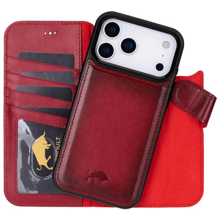 iPhone 17 Pro Max Detachable Wallet Case Full Grain Genuine Leather Case MagSafe – VENOULT iPhone 17 Pro Max Detachable Wallet Case Full Grain Genuine Leather Case MagSafe – VENOULT