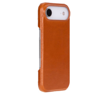 oil wax leather iPhone 17 Air Slim Leather Case Full-Grain Genuine Leather, MagSafe Compatible